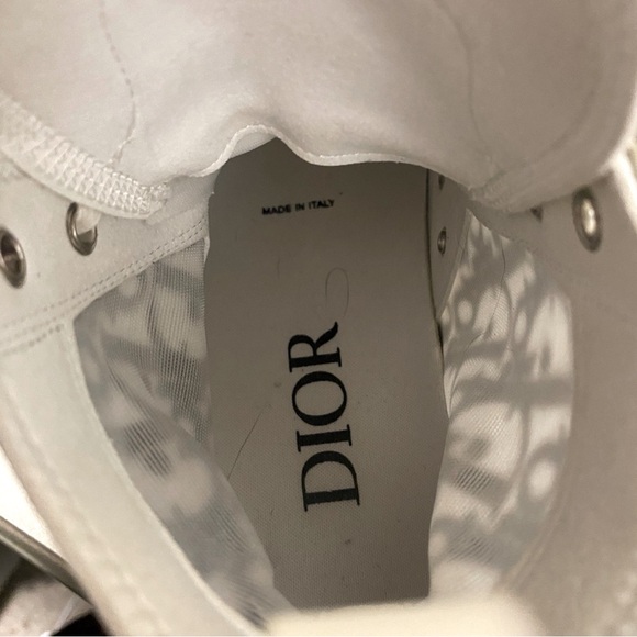 EUC/LIKE NEW Dior B23 High Dior Oblique Sneaker - Size 38 - Picture 11 of 14